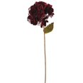 thumbnail image 1 of 29 in. Burgundy Velvet Hydrangea Artificial Christmas 7 in. Flower, 1 of 1