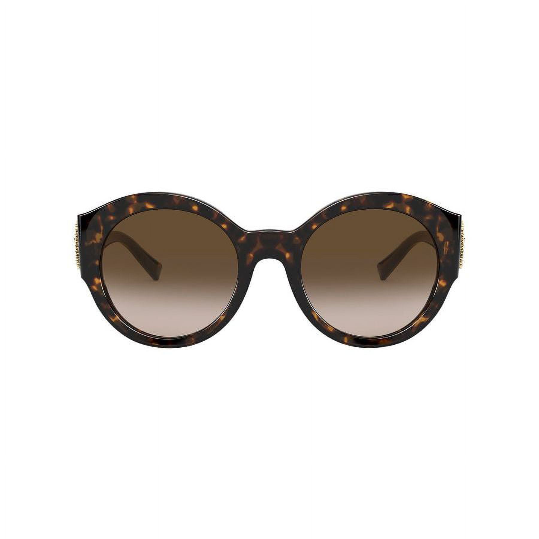 Valentino VA2003 52mm Rimless Oval Sunglasses with Silver-Toned