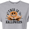 thumbnail image 3 of The Nightmare Before Christmas - This Is Halloween - Juniors Cropped Cotton Blend T-Shirt, 3 of 5