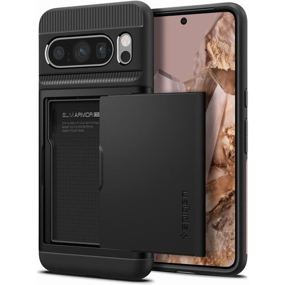 Slim Armor CS Designed for Pixel 8 Pro Case (2023), [Keep and Protection] - Black