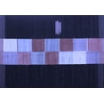 thumbnail image 1 of Ahgly Company Indoor Rectangle Abstract Blue Contemporary Area Rugs, 2' x 3', 1 of 4
