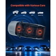 thumbnail image 6 of KFFKFF 4-Channel Car Audio Amplifier, 2-Ohm Stable, Bridgeable Class D Full Range Amp, Max Output: 4 x 120W at 4 Ohms / 4 x 200W at 2 Ohms, Suitable for Cars, SUVs, Trucks, and Off-Road Vehicles, 6 of 9