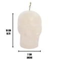 thumbnail image 2 of Veladora de craneo, grande (Blanco), 2 of 5
