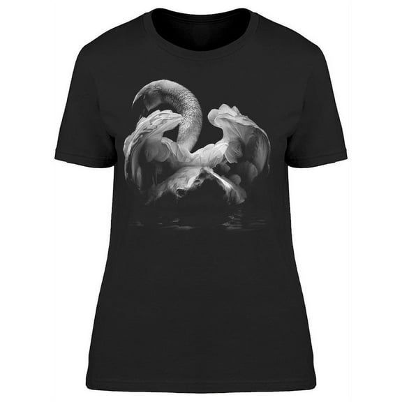 Awesome Portrait Of A Swan T-Shirt Women -Image by Shutterstock, Female Small