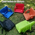 thumbnail image 4 of 24.4" Wide Stadium Seat For Bleachers With Back Support 6 Reclining Options,Folding Bleacher Chair,Comfortable Cushion,Water-Resistant,Portable For Sporting Events,Camping, 4 of 7