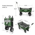thumbnail image 2 of WonderFold Wagons S1-Green Basic Outdoor Folding Wagon, Green, 2 of 6