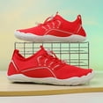 thumbnail image 5 of Waterproof Barefoot Shoes for Women Men Trail Running Non- Wide Toe Box Aqua Sneakers for Gym Beach Swimming Cycling Lightweight Breathable(Red/37), 5 of 9