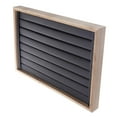 thumbnail image 4 of KLKCMS Wooden Stackable Jewelry Trays Inserts PU Leather Jewelry Display Case Display Tray, 4 of 9
