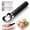 Black, variant on Heated Ice Cream Scoop Rechargeable, Fast Heating Waterproof Ice Cream Spoon with LED Display, USB Charging for Seniors, Kids, Parties and Home Use
