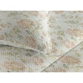 thumbnail image 3 of Ambesonne Floral Quilted Bedspread Set 3 Pcs, Botanical Spring Flowers Art, Twin, Eggshell Pale Rose, 3 of 4