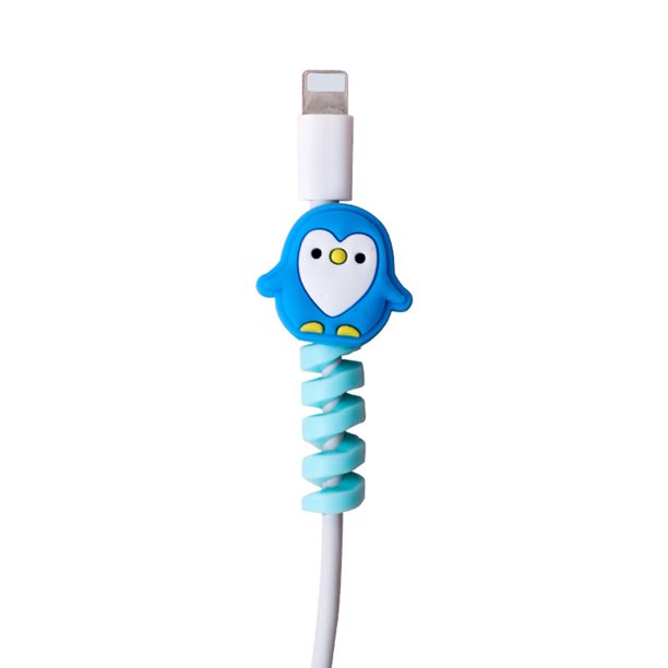 Funda de Cable con Protector de mordedura de Cable, bonito amor, corazón, flor, TPU, suave, Protector de datos para Apple iPhone, Cable de cargador USB