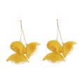 thumbnail image 1 of Sonducket Pendientes colgantes de flores de tela elegantes y hermosos para mujer, joyería llamativa, pendientes de flores Ropa, zapatos y accesorios Miscelánea amarillo, 1 of 6