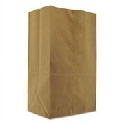 General 1/8 BBL Paper Grocery Bag 57 lb Kraft Standard 10 1/8 x6 3/4 x14 3/8 500 bags SK1857