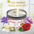 thumbnail image 2 of Magnificent 101 Long Lasting Pure Love Aromatherapy Candle | 6 Oz - 35 Hour Burn Time | Made of Soy Wax Candle with Florals & Oils for True Love Attraction, Purification & Manifestation, 2 of 5