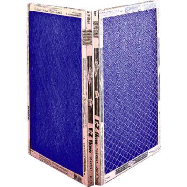 New 12PK EZ Flow 10155011625 Spun Fiberglass Disposable Furnace Filter