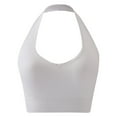 thumbnail image 3 of ATENAR Wireless Bras for Women,Womens Bras,Comfort Fit,Soft,Solid,Nylon,Spandex,White,S, 3 of 3