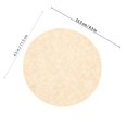 thumbnail image 2 of WASHWEPE 500Ud Redondo Para Hornear Absorbente Para Freír Y Barbacoa Beige, 2 of 6