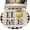 Lemon Circle, variant on Entryway Rug 2'x3', Lemon Small Rug for Kitchen Bathroom Door Mat Indoor Entrance, Summer Botanical Black White Plaid Pastoral Wooden Non-Slip Area Rugs Floor Mats Carpet Front Door Rugs