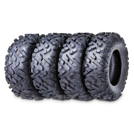 Full Set ATV UTV Tires 27x9-14 27x9x14 Front & 27x11-14 27x11x14 Rear 6PR Mud
