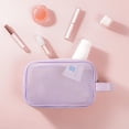 thumbnail image 6 of Cevemin Portable Toiletry Bag Travel Cosmetic Bag - Mesh Beach Carrying Bag with Lanyard for Outdoor Swimsuits Towels Sunscreen Accessories Traveling, 6 of 6