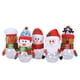 thumbnail image 2 of Caja de plástico bonita para tarros de dulces de Navidad, adornos navideños, botella dulce de Papá Noel, regalos para niños, muñecos de Navidad, decoraciones de almacenamiento de dulces, 2 of 4