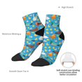 thumbnail image 6 of Naloa Rooster And Chickens Ankle Socks for Women Non Slip Socks No Show Socks Classic Low Cut Casual Socks Casual Socks, 6 of 7