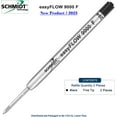 thumbnail image 5 of Imprinted Schmidt easyFLOW9000 Ballpoint Refill- Black Ink, Fine Tip 0.8mm - Pack of 2, 5 of 6
