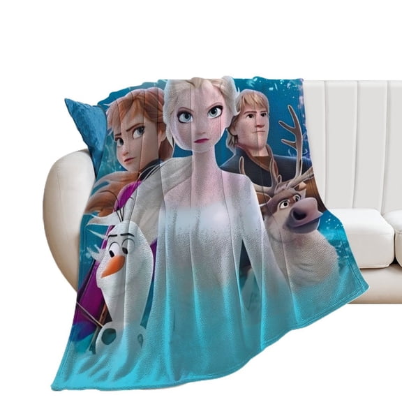 Frozen Throw Blanket for Kids Frozen Merch for Girls Boys 40"*50" 100*130cm Blankets