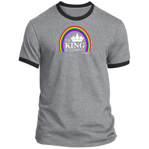 The King is Coming Men’s Ringer Tee