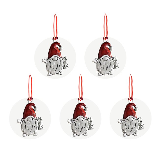 Adornos para árbol de Navidad MAOWAPLG, decoración de habitación, colgante de PVC de 8 cm