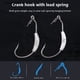 thumbnail image 2 of < Gooutdoorod > Gancho De Púas Con Cabeza De Manivela Expuesto 3G 5.25G Ganchos De Pesca Offset Para Aptos Para Aparejos A La Venta Gao Jiahui unisex, 2 of 2