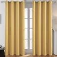 thumbnail image 5 of Curtain Fabric Solid Color Thickened Shading Heat Insulating High Precision Curtain for Window, 5 of 5