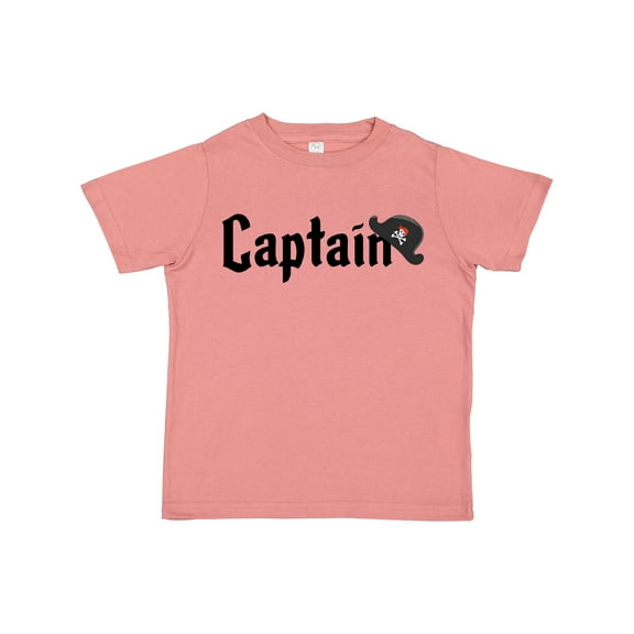 Inktastic Captain with Pirate Hat Boys or Girls Toddler T-Shirt