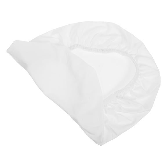 Milisten White Toilet Lid Cover Protector, High Elasticity Polyester, and Machine Washable