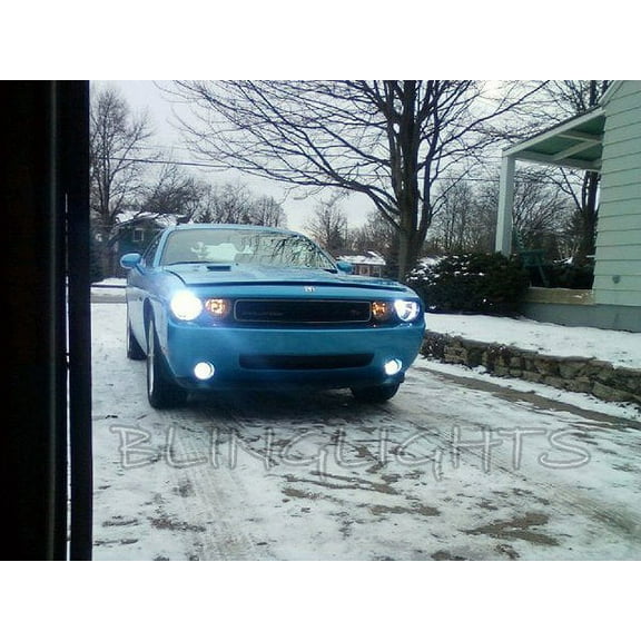 For 2009 2010 2011 2012 Dodge Challenger Bright Light Bulbs Halogen Headlamps Headlights Head Lamps