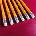 thumbnail image 4 of Yellow Hexagonal Wooden Pencils With Eraser For Elementary Students(10 PCS) Home Office Organization And Storage, 4 of 5