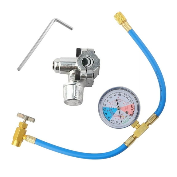 TAPDRA BPV31 Refrigerant Charging Kit Freezer Refrigerator Safe Easy Install Aluminum Rubber 1/4 5/16 3/8 Pipes