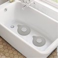 thumbnail image 4 of Tapón para fregadero de cocina, tapón de silicona para bañera, juego de lavabo, tapón de goma para agua, boca de succión para baño, lavandería (gris) Rojo Verde, 4 of 5