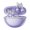 Purple, variant on Bow Shaped Earrings Bluetooth Headphones Diamond Clasp Star Ear Clips Wireless Earbuds Long Battery Life Noise Reduction AI Immersive Sound No Leakage