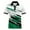 Green, variant on Men's Summer Casual Polo Shirt with 3D Digital Print Short Sleeve, Button Down Collar Soft, Breathable Fabric, Suitable for Multiple Occasions, Multiple Sizes