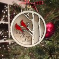 thumbnail image 4 of Cardinal Christmas Ornaments Wooden Sympathy Grief Gift Cardinals Memorial Ornament Decorations Holiday Hanging Ornament Tree Decor Supplies for Tree Door Remembrance Condolence Gifts, 4 of 5