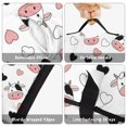 thumbnail image 6 of Cow and Heart White Pattern Toddler Nap Mat with Pillow & Blanket, Soft Sleeping Mat for Preschool Daycare Travel Sleepovers, 6 of 6