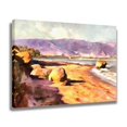 thumbnail image 2 of Póster de lienzo de playa, decoración de dormitorio, paisaje deportivo, decoración de oficina, regalo, estilo marco, 12 x 18 pulgadas (30 x 45 cm), 2 of 8