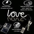 thumbnail image 2 of Neon Night Light, LED Neon Signs Night Light Love Neon Lights Neon Lights for Kids Bedroom Battery USB Operated, 2 of 4
