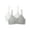 Heather Grey/White, variant on Girls Sports Bra with Removable Pads, 2-Pack, Sizes (28-38)