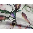 thumbnail image 5 of oneOone Rayon Rust Brown Fabric Leaves & Clover Sewing Material Print Fabric By The Yard 56 Inch Wide, 5 of 5