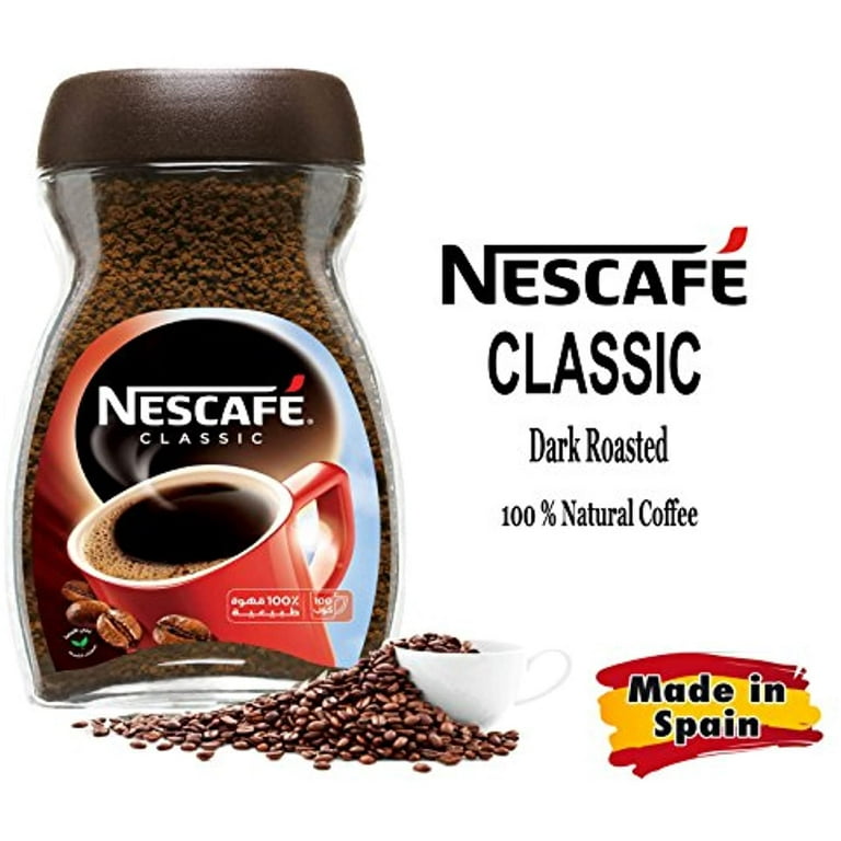 Café soluble naturel NESCAFÉ Classic NESTLÉ 100g.