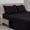 Black, variant on Huba Homes 1800 Series 6 Piece Bed Sheet Set Soft Deep Pocket Twin King Queen Full Sheets Vanilla