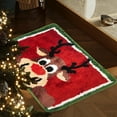thumbnail image 6 of AuroraX Bathroom Rug Mat Soft Christmas Non-Slip Backing Bath Rug Art Deco 15x23 Inch Tufted, 6 of 6