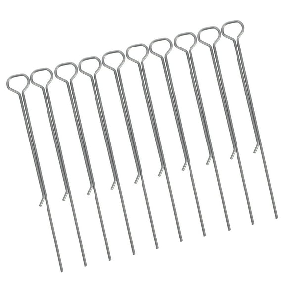 Masteelf Stainless Steel Candle Wick Holder for DIY Candle Making Kits Easy to Use and Versatile 10pcs Silver